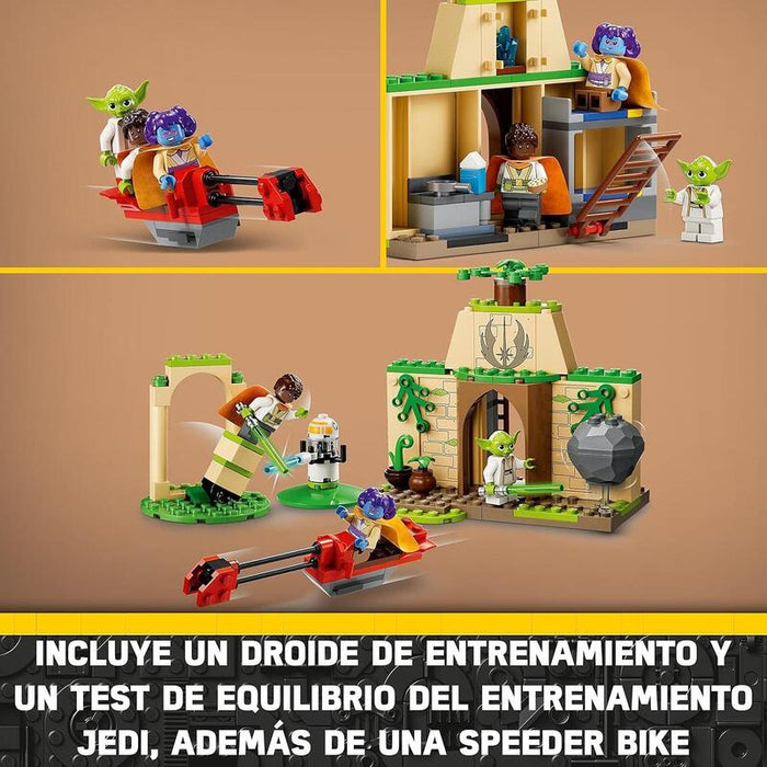 Lego 75358 Star Wars Templo Tenoo Jedi Con El Maestro Yoda