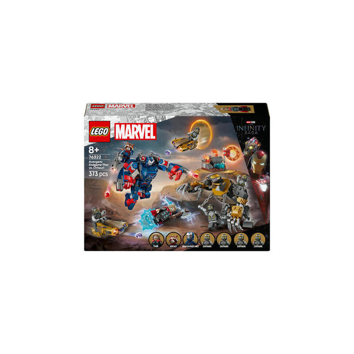 Lego 76322 Marvel Super Heroes Avengers: Endgame Thor Vs. Chitauri, Juguete De Construcción 76322