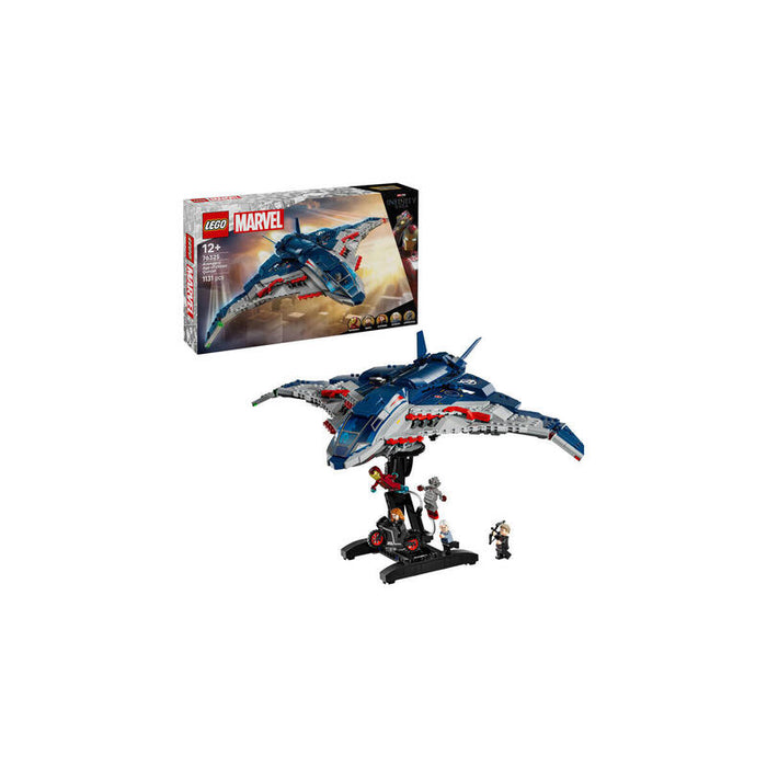 Lego 76325 Marvel Super Heroes Avengers: Age Of Ultron Quinjet, Juguete De Construcción 76325