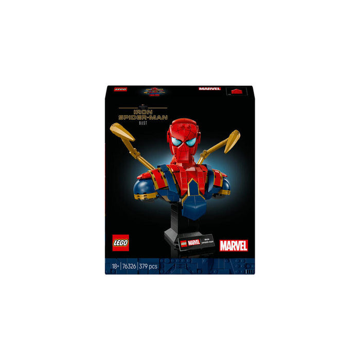 Lego 76326 Busto De Marvel Iron Spider-Man, Juguete De Construcción 76326
