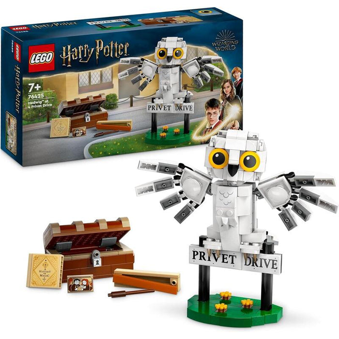 Lego 76425 Harry Potter Hedwig En El Número 4 De Privet Drive