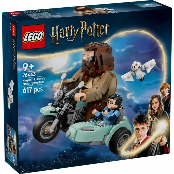 Lego 76443 Harry Potter Juguete De Construcción: Paseo En Moto De Hagrid Y Harry   76443