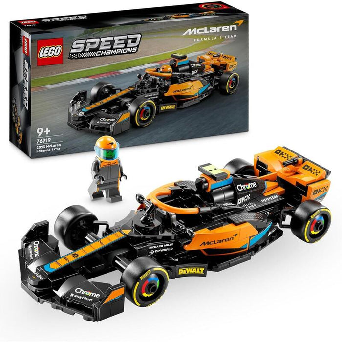 Lego 76919 Speed Champions Coche De Carreras De Fórmula 1 Mclaren 2023