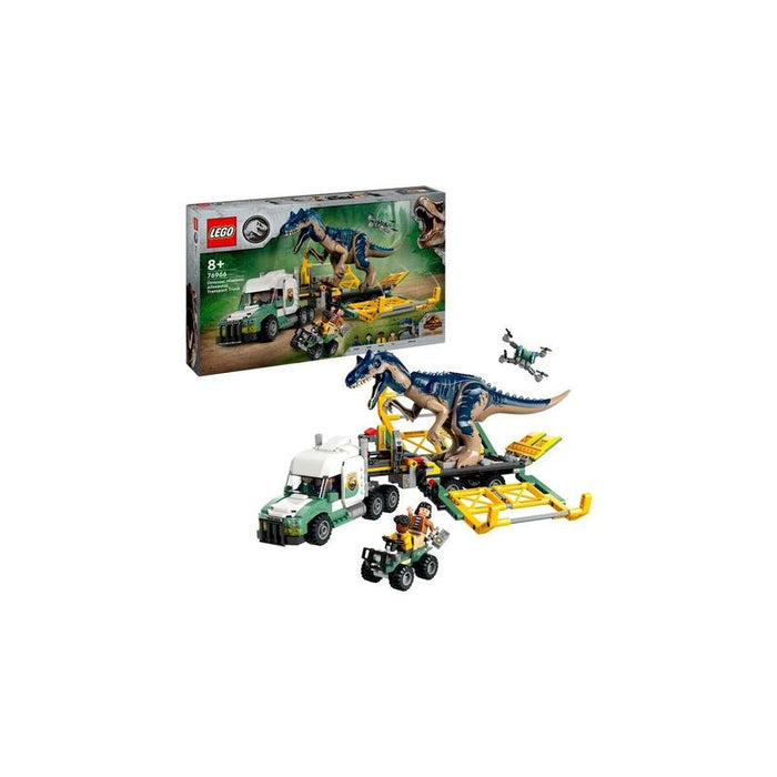 Lego 76966 Jurassic World Misiones De Dinosaurios Transportador De Allosaurus