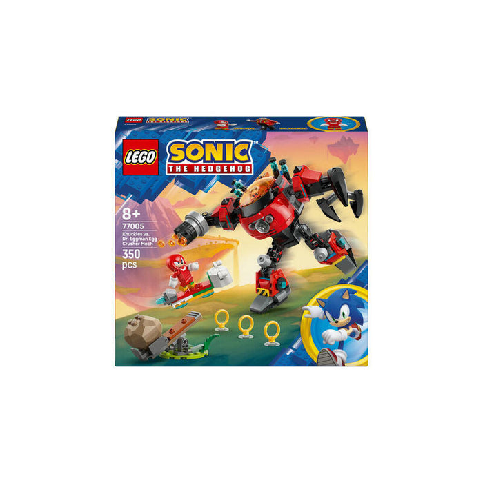 Lego 77005 Sonic The Hedgehog Knuckles Vs. Dr. Eggmans Huevo Cruscle Mech, Juguete De Construcción 77005