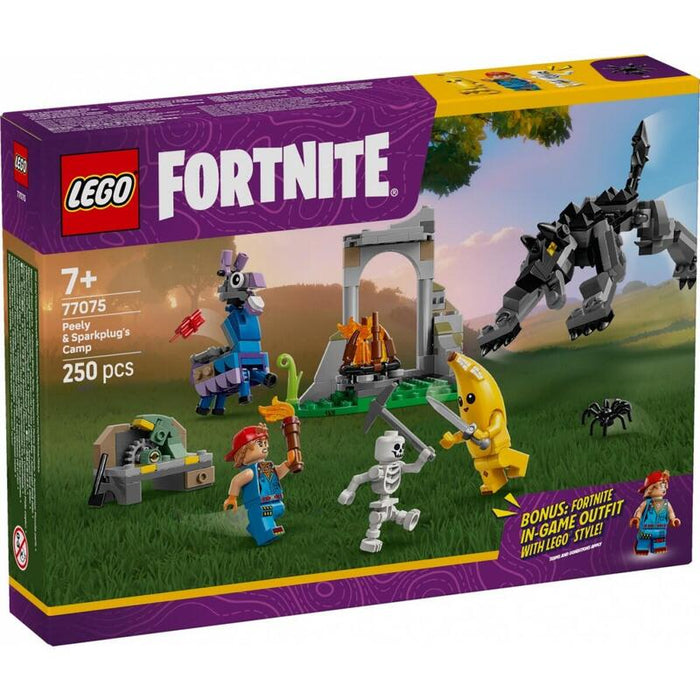 Lego 77075 Fortnite Shali Y El Campamento Del Artista De La Bujía