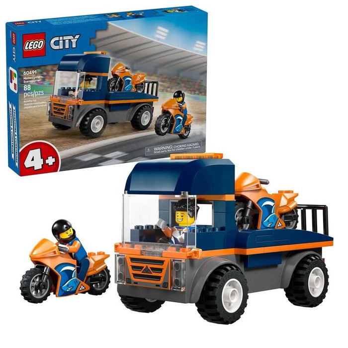 Lego City 60491 Transportador De Motocicletas