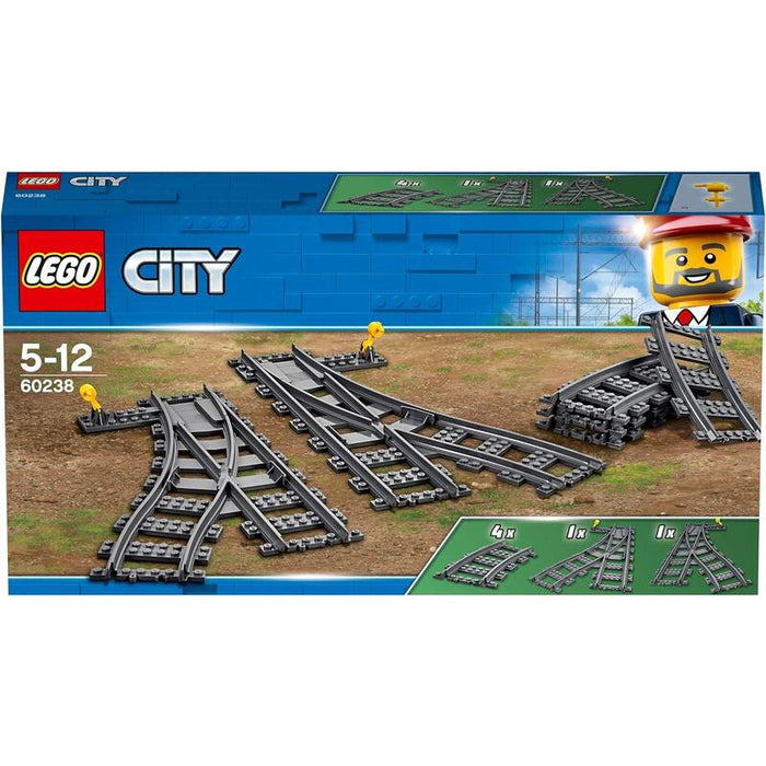 Lego City Trains Cambios De Agujas - 60238