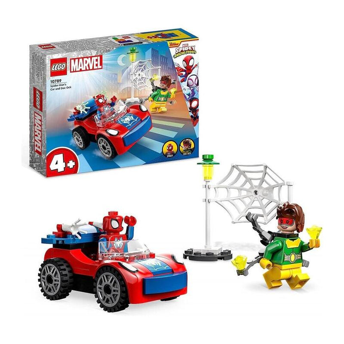 Lego Marvel 10789 Coche De Spider Man Y Doc Ock
