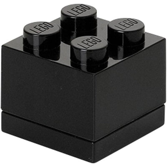Lego - Mini Caja De Almuerzo 4, Color Negro (Room Copenhagen A/S 40111733)