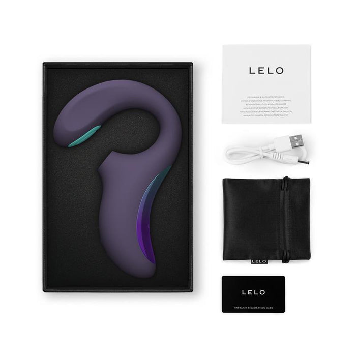 Lelo - Enigma Double Sonic Vibrador Punto G Morado