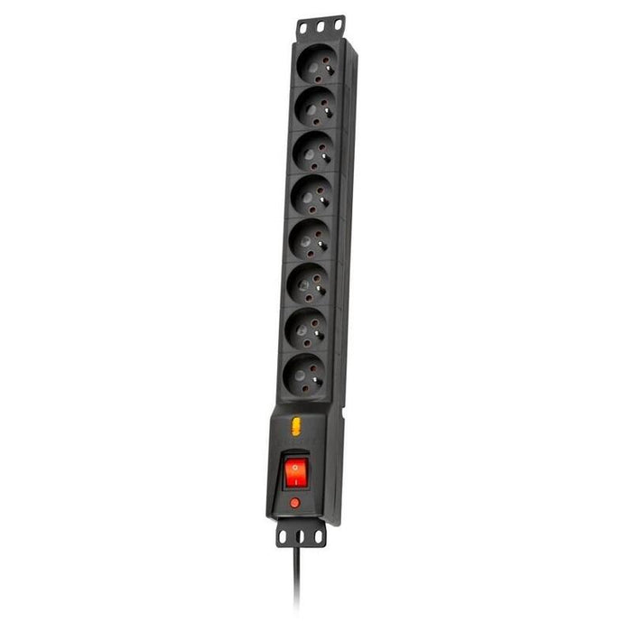 Lestar Lxarm 810  G-A K.:Cz 5,0m 19pdu Lestar Lath Power 8 Sockets, Rack 19, 5m