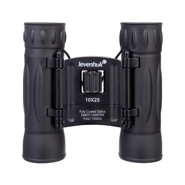 Levenhuk Atom 10x25 Binocular Techo Negro
