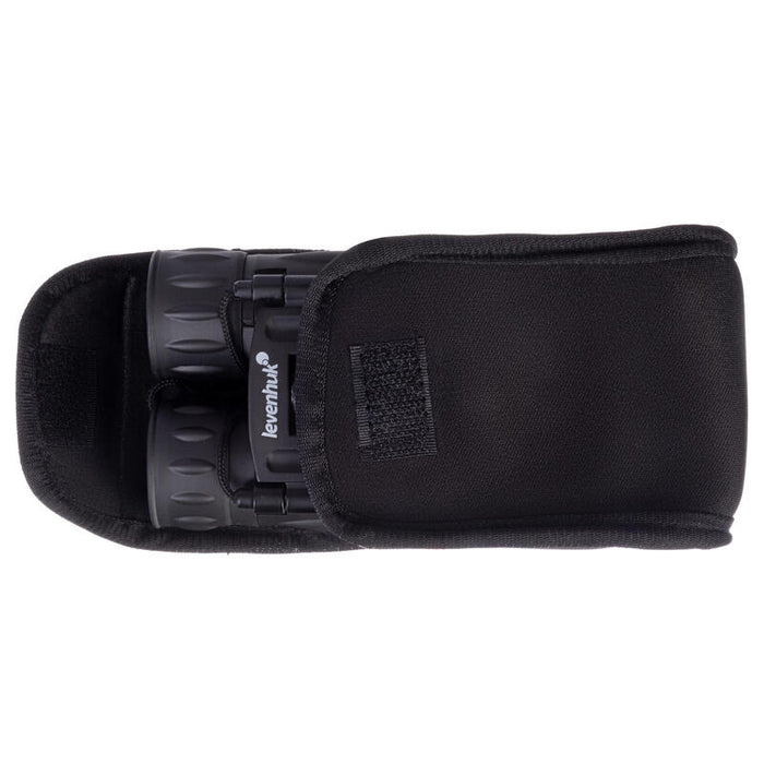 Levenhuk Atom 10x25 Binocular Techo Negro