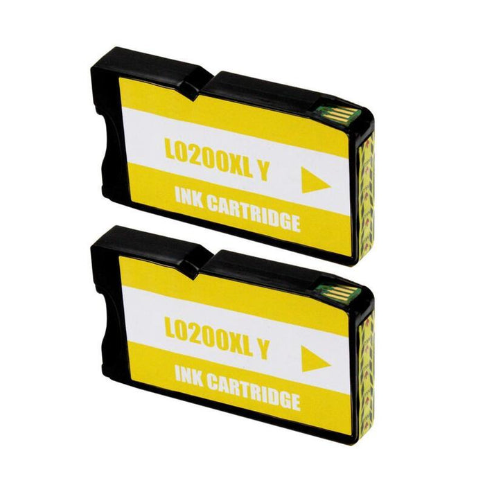 Lexmark 200xl Amarillo Tinta Generico 14l0200 (Pack 2 Unidades)