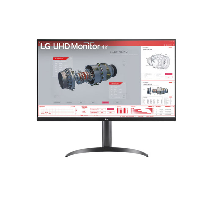 Lg 32br55uk-B 32" 4k Uhd 3840x2160 16:9 4ms 250cdm2 Hdmi, Displayport, Headphone Out