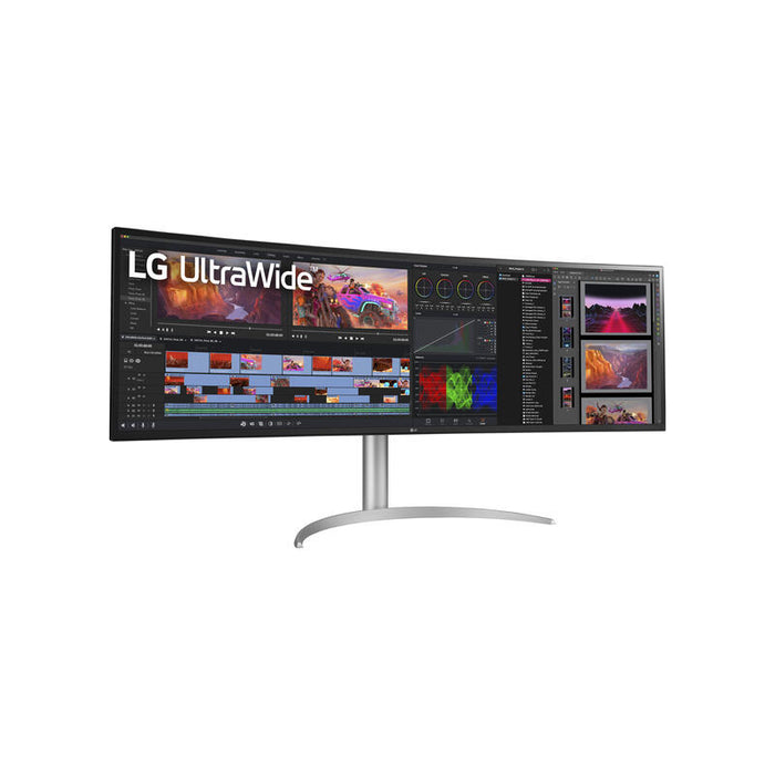 Lg 49wq95c-W Led Display 124,5 Cm (49") 5120 X 1440 Pixeles Ultrawide Dual Quad Hd Plata