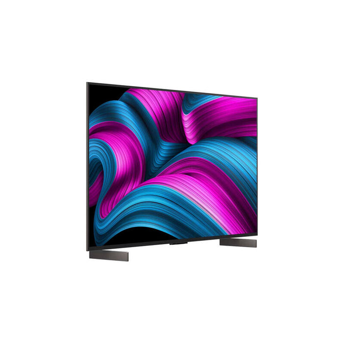 Lg Oled42c5elb.Aeud Evo Tv, Oled Tv 106 Cm (42 Pulgadas), Negro/Gris, Ultrahd/4k, Sintonizador De Triple, Hdr, Panel De 120hz Oled42c5elb.Aeud