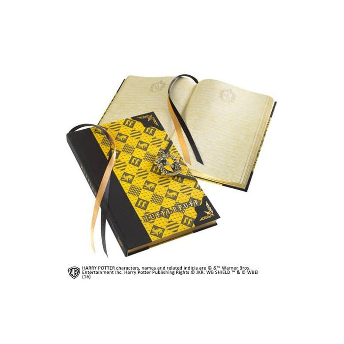 Libreta Diario The Noble Collection Harry Potter Hufflepuff Cierre Especial