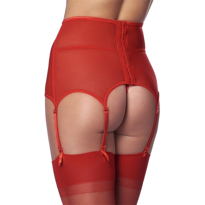Liguero Ancho Con Tanga Rojos Talla (Interno):S/M