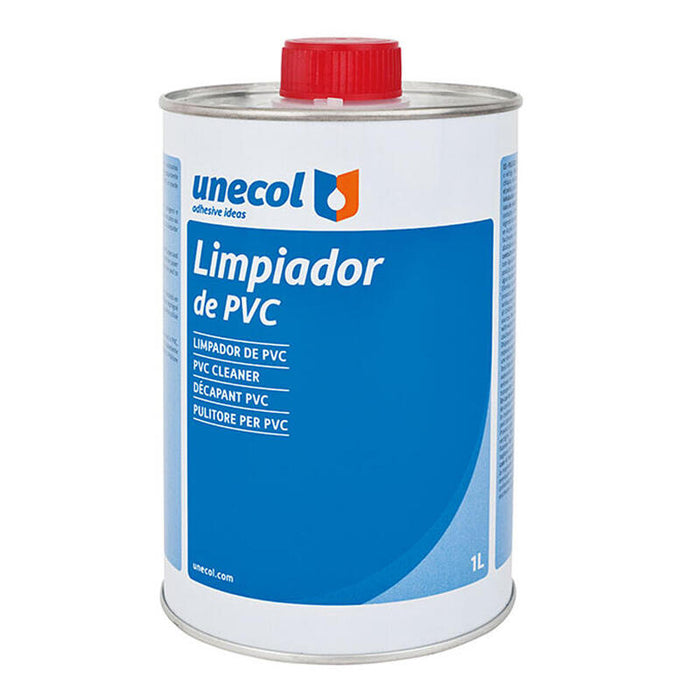 Limpiador De Pvc, Bote Metálico 1l A205 Unecol