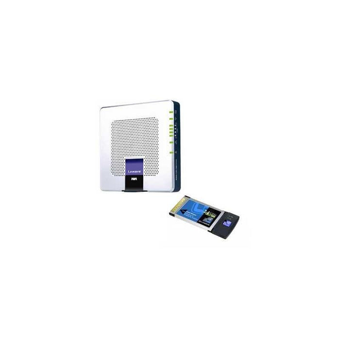 Linksys Wgkpc354g Router Adsl Wireless 54 Mbps Adsl2+ + Pcmcia 5