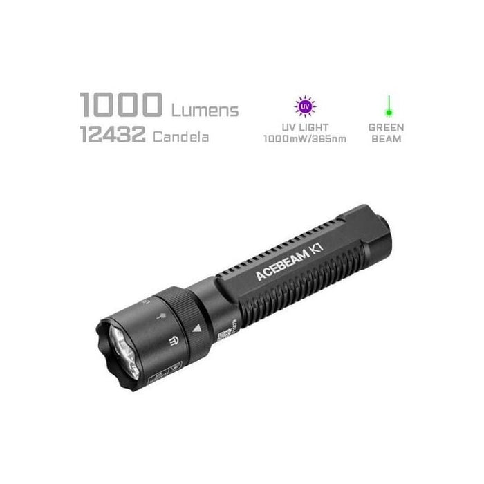 Linterna Acebeam K1 Negra