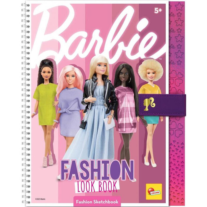 Lisciani Barbie Sketch   Book Fashion Look