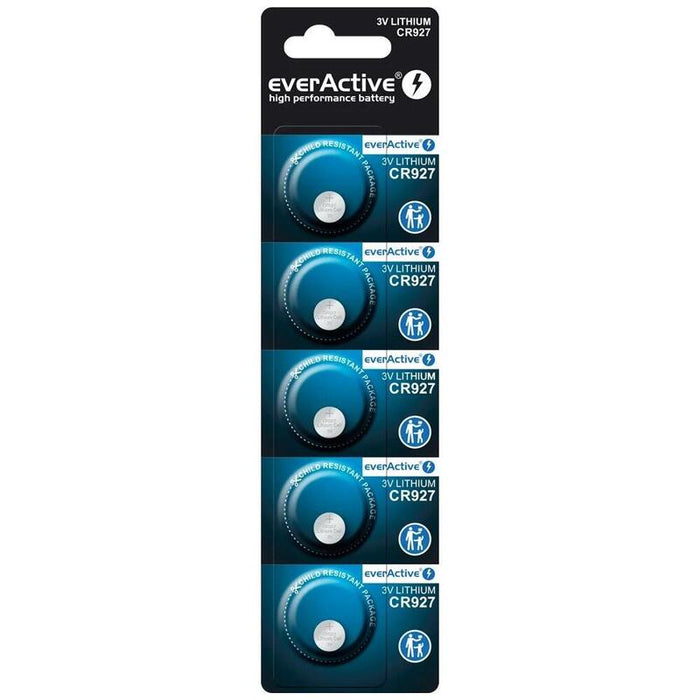 Lithium Battery Mini Everactive Cr927 - Blister 5 Pcs.