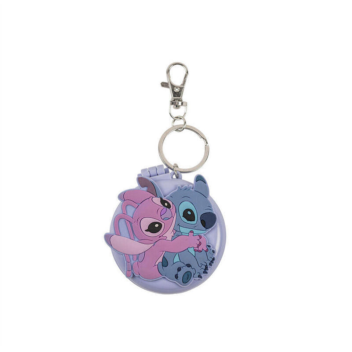 Llavero Cepillo Y Espejo Stitch & Angel Disney
