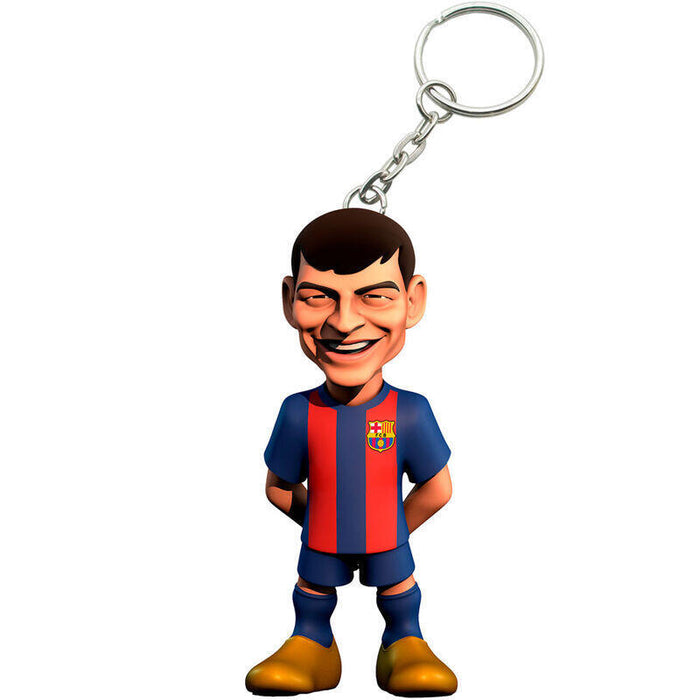 Llavero Figura Minix Pedri Fc Barcelona 7cm