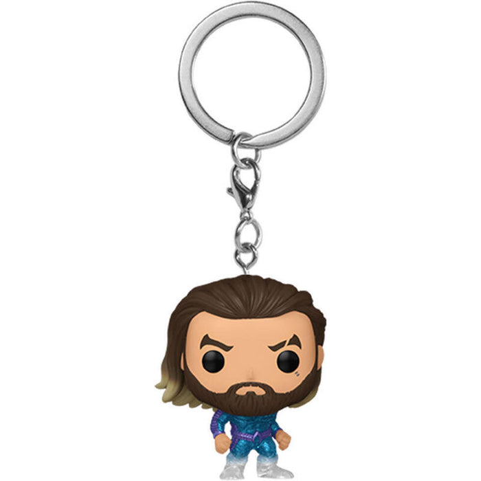 Llavero Pocket Pop Dc Comics Aquaman Y El Reino Perdido Aquaman