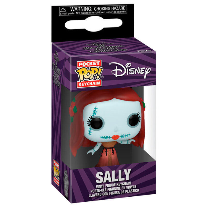 Llavero Pocket Pop Disney Pesadilla Antes De Navidad 30th Anniversary Sally