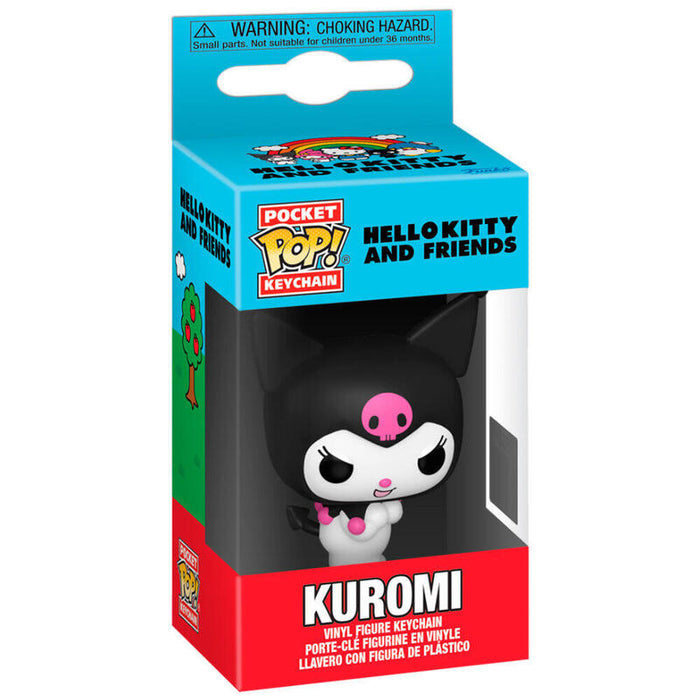 Llavero Pocket Pop Hello Kitty And Friends Kuromi