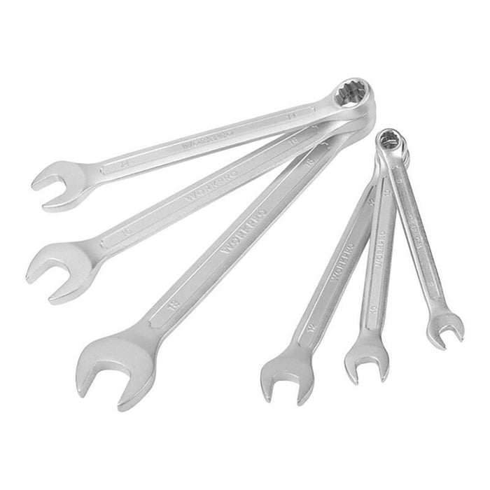 Llaves Combinadas Cr-V, 8 - 18 Mm, Juego 6 Piezas