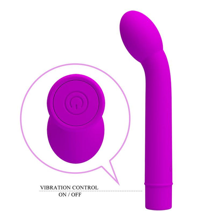 Pretty Love - Logan Vibrador Punto G 10 Vibraciones Morado
