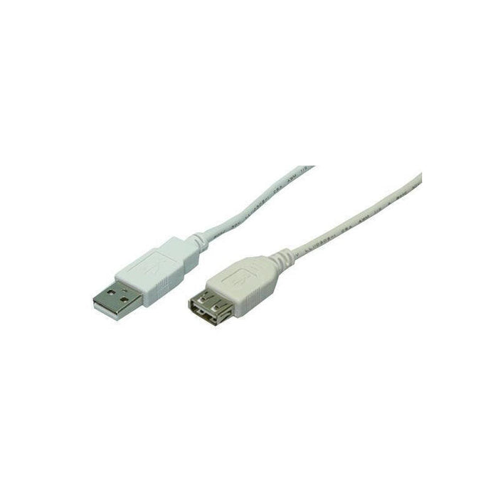 Logilink 3m Usb 2.0 Cable Usb Usb A Gris