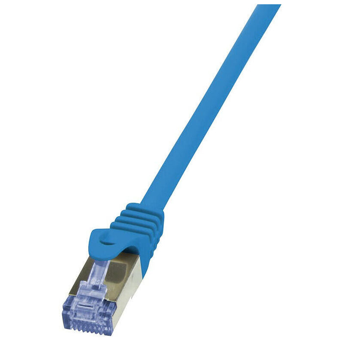 Logilink Cat6a S/Ftp Cable De Red Awg26 Pimf Azul 5,00m