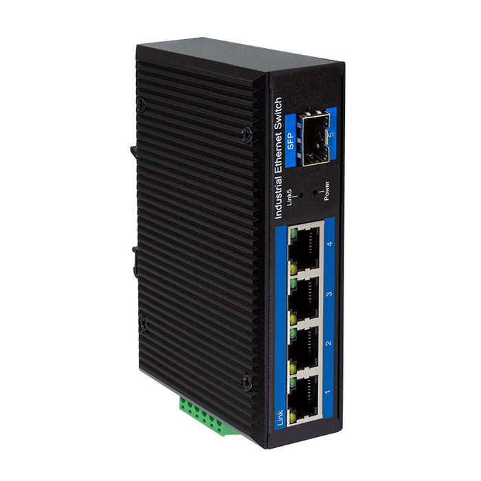 Logilink Gigabit Ethernet Switch, 4-Port 1000 Mbps + 1 Port Sfp