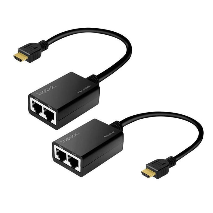 Logilink Hdmi Extender Über Lan, Bis 30 Meter