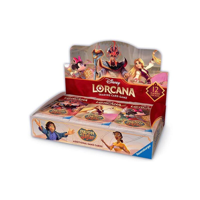 Lorcana Tcg Expositor De Sobres Disey Reinado De Jafar 24 Unidades Inglés