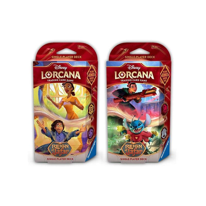 Lorcana Tcg Mazos De Inicio Disney Reinado De Jafar 8 Unidades Inglés