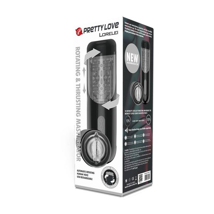 Pretty Love Masturbador Recargable Multifunción Lorelei