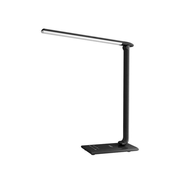Lt-T10 Black Lampa Biurkowa Led Dotykowa 12w 3000-6500k 7 Poziomów Sciemniania 5 Trybów Swiecenia