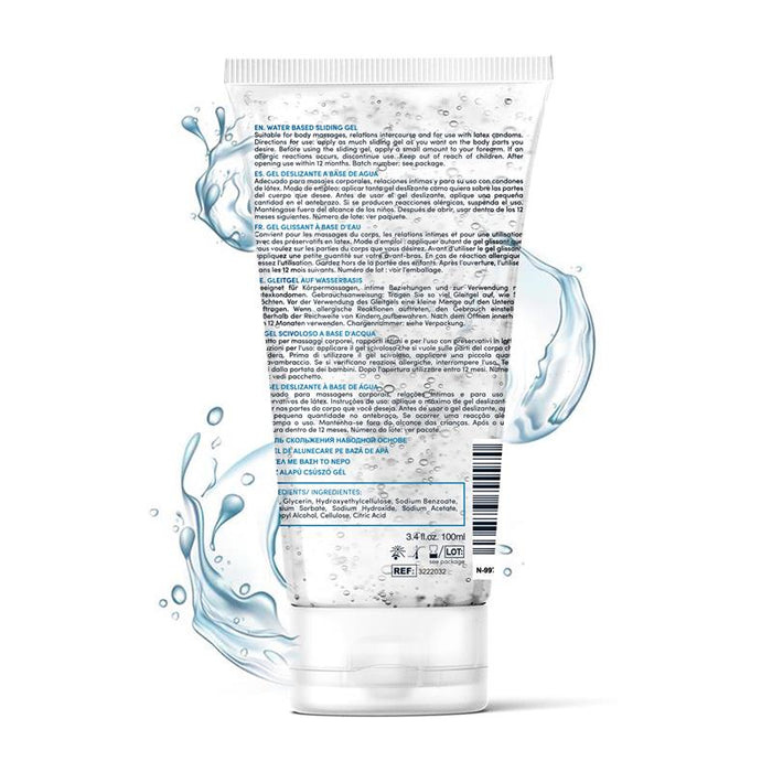 Tour Gel Deslizante Base De Agua Formato De Viaje 100 Ml