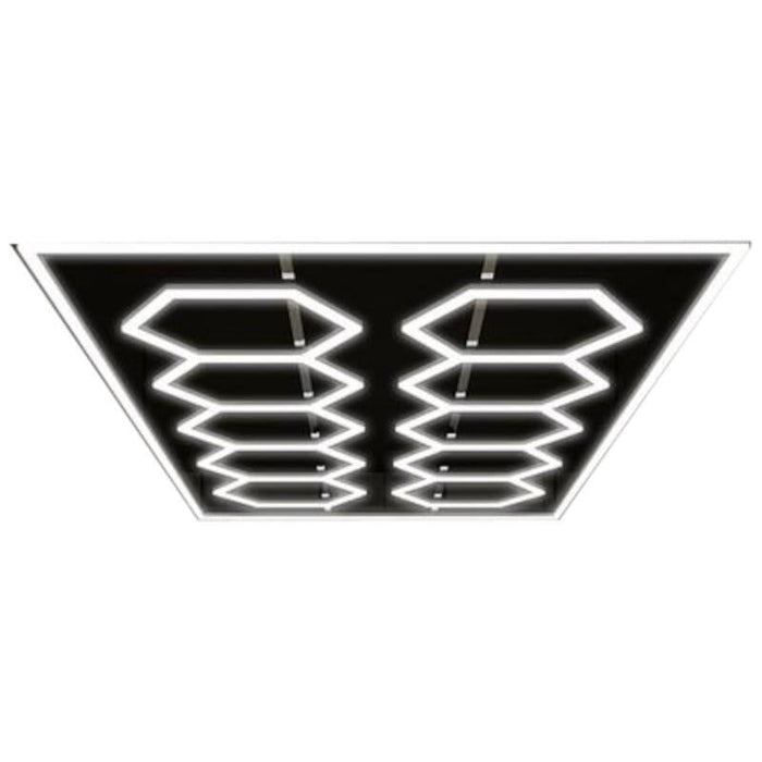 Luz Para Techo  Hexagonal Ss-Hx-C202 Led Blanca