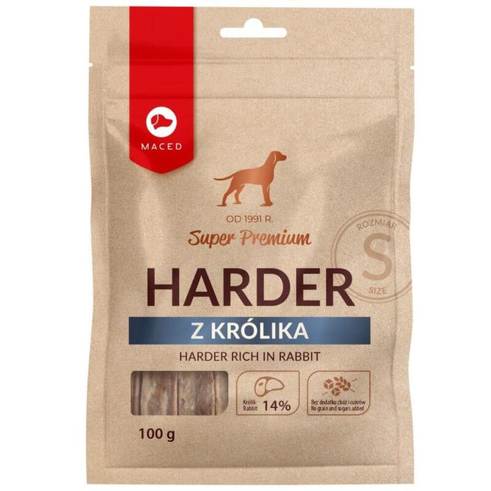 Maced Harder Rich In Rabbit S - Masticable Para Perros - 100g
