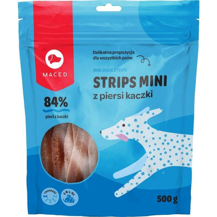 Maced Mini Ducks Strips - Golosina Para Perros - 500g