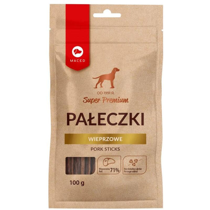 Maced Pork Sticks - Golosina Para Perros - 100g