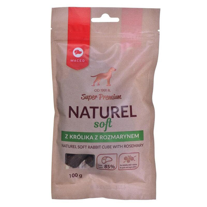 Maced Super Premium Naturel Soft Rabbit With Rosemary - Dog Treat - 100g